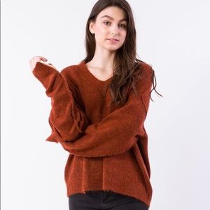 Kerisma Brick Red Veda Sweater